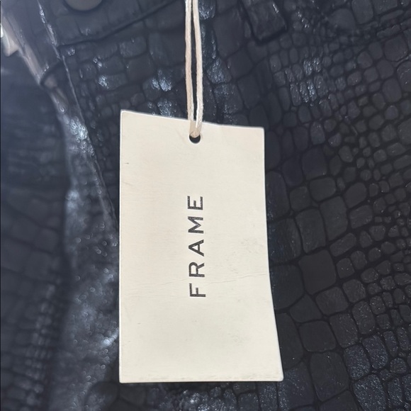 Frame Denim Black Skinny Jeans - Picture 2 of 6